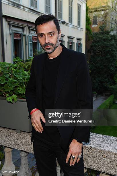 Fabio Novembre attends the T Celebration of Culture Issue And Milan Design Week at Palazzo Crespi on April 11, 2016 in Milan, Italy.