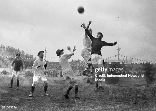 Aonach Tailteann Athletics - Croke Park. America v Ireland. 16/8/28. GAA .