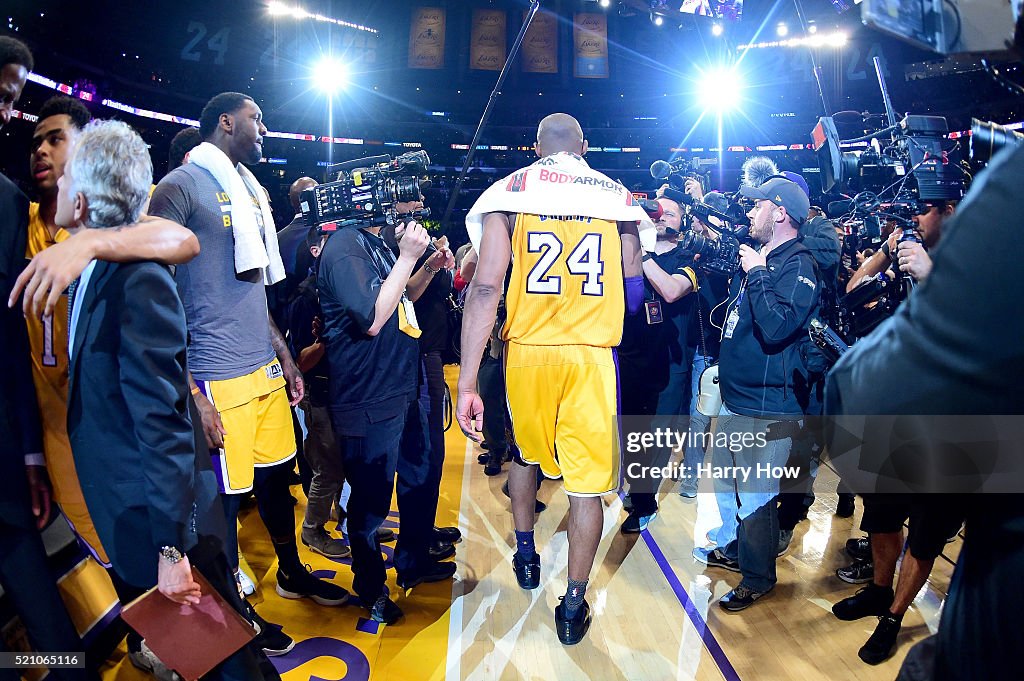 Utah Jazz v Los Angeles Lakers