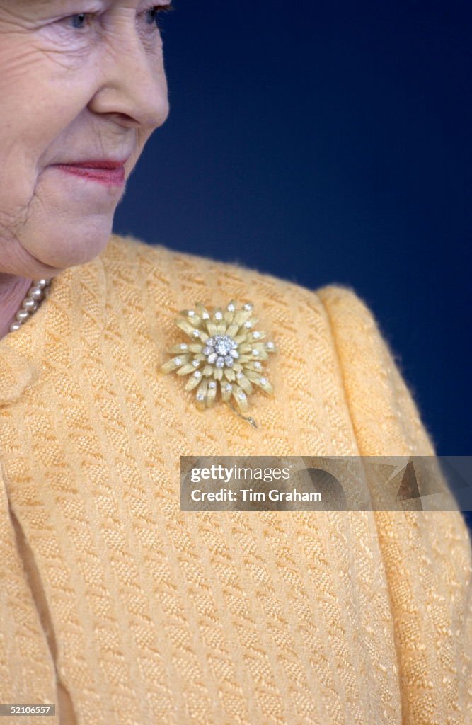 Queen Profile Brooch