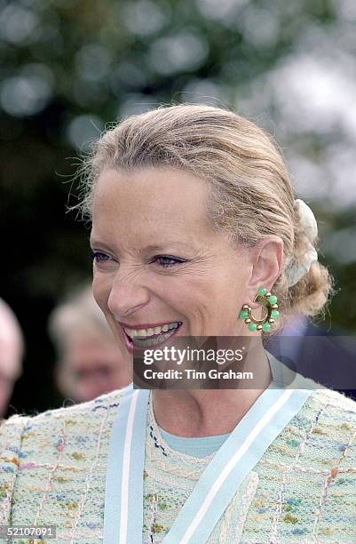 Princess Michael Of Kent, Patron, The Horse Rangers, Laughing Whilst Opening Their New Indoor Riding School At The Stockyard In Richmond, Surrey.