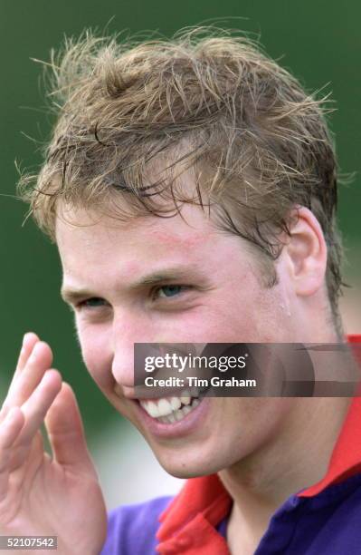 Prince William Looking Hot Happy And Handsome After Playing In A Polo Match At The Beaufort Polo Club For The Highgrove Team.