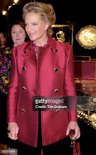 Princess Michael Of Kent Attending An Antiques Fair In London In Aid Of The Children's Charity ' Kids '