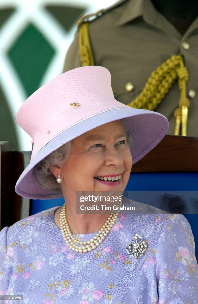 Queen Smiling Portrait