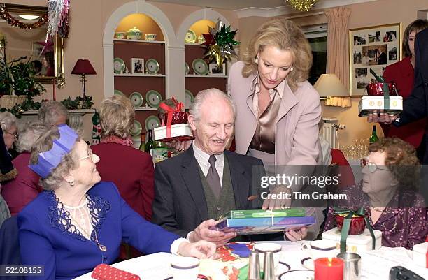 Princess Michael Of Kent - An Honorary Freeman Of The Worshipful Company Of Weavers - Attending The Annual Christmas Party For The Residents Of...