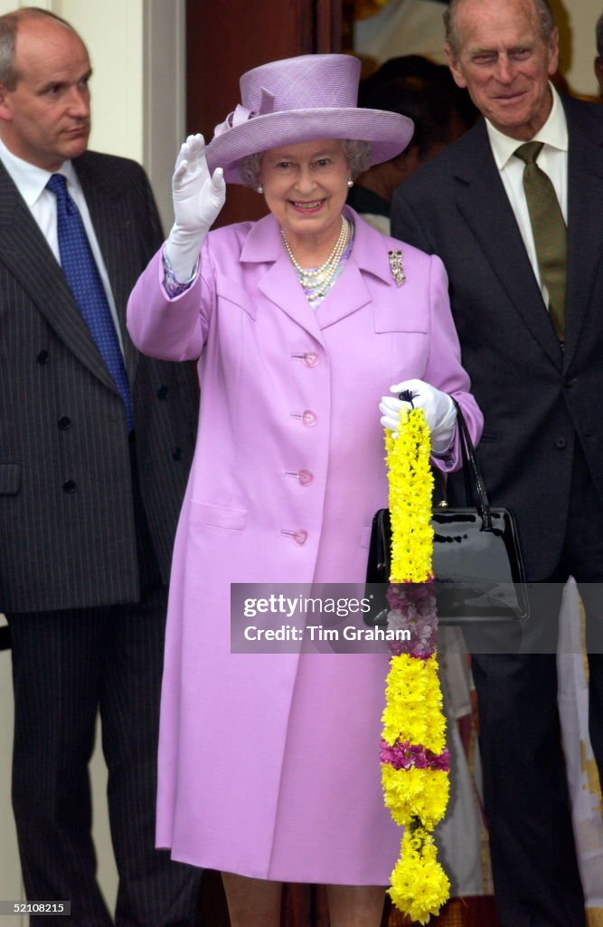 Queen Waving