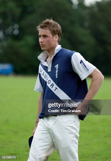 Looking Hot And Handsome Soon-to-be-twenty Year Old Prince William At The Local Beaufort Polo Club.