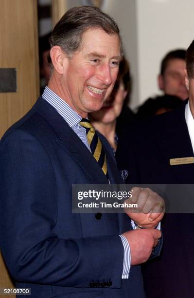 Making An Unannouced Trip To The Province Today Prince Charles Visited The Clifton Nursing Home For The Elderly Situated On The Lower Shankhill...