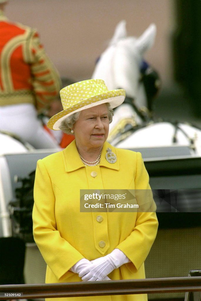 Queen At Trooping