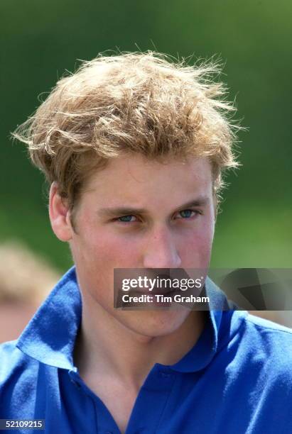 Prince William Taking Part In A Sports Funday At Tidworth Polo Club Raising Money For Inspire - A Charity For Those With Spinal Cord Injuries.