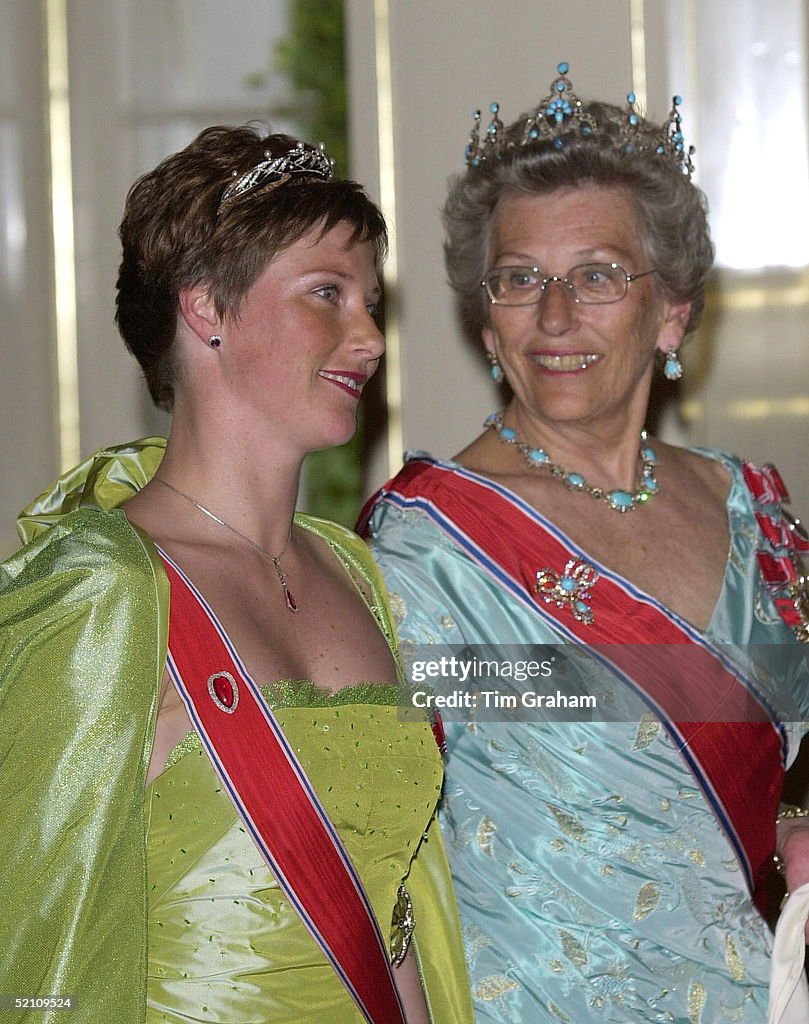 Princess Martha Louise  And Princess Astrid Of Norway