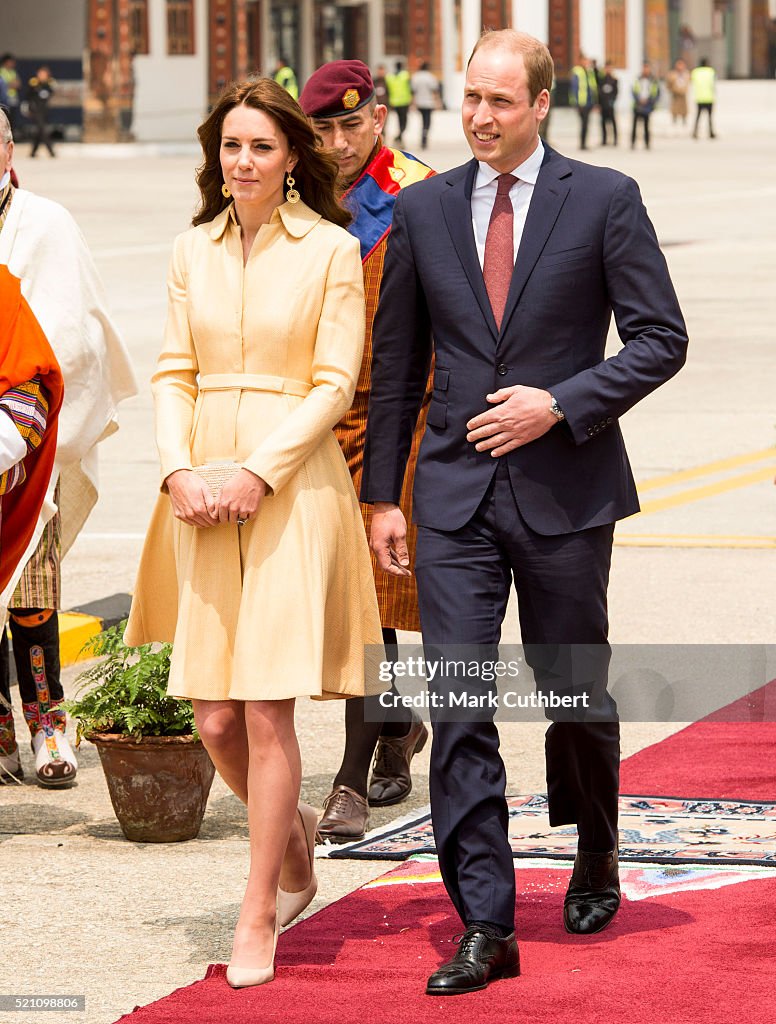 The Duke and Duchess Of Cambridge Visit India and Bhutan - Day 5