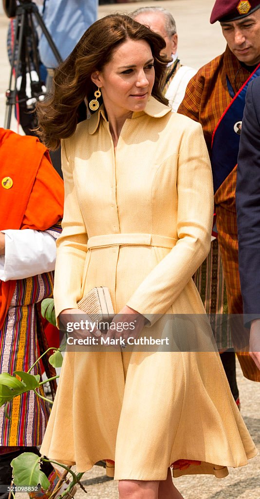 The Duke and Duchess Of Cambridge Visit India and Bhutan - Day 5