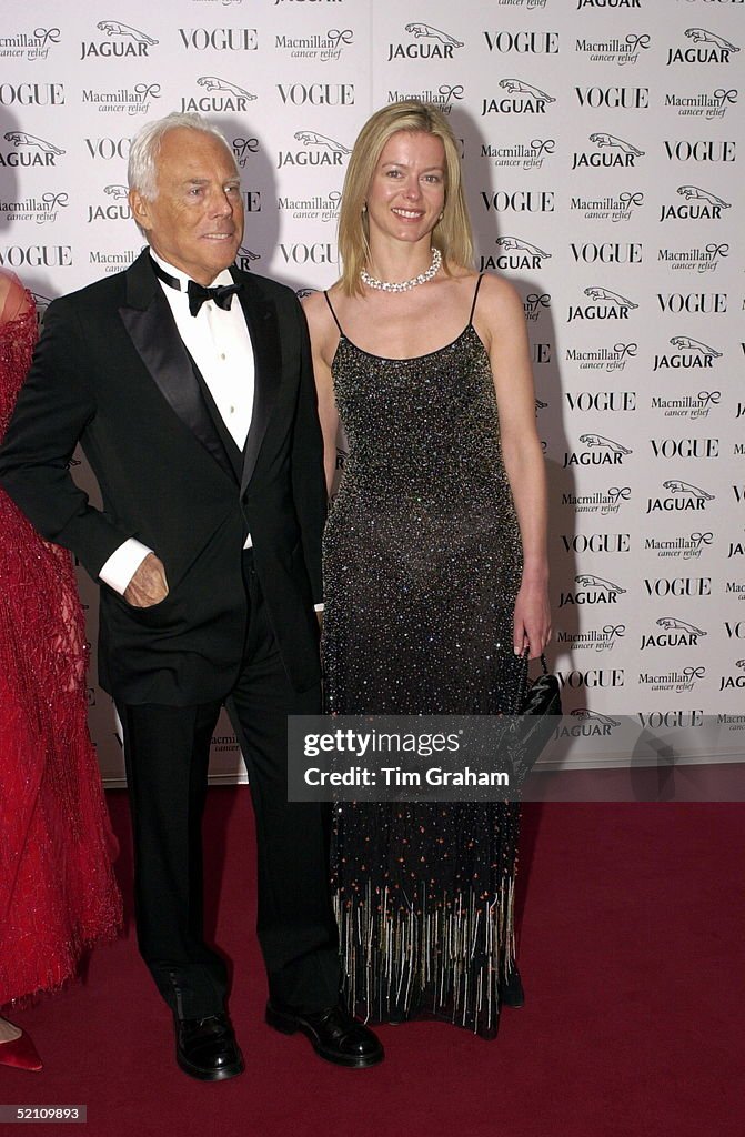 Helen Taylor And Giorgio Armani