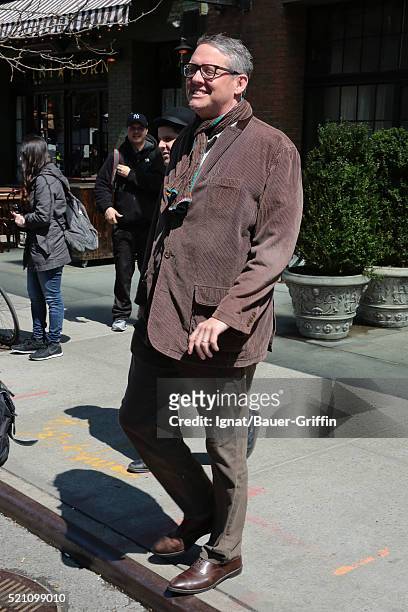 Adam Mckay is seen on April 13, 2016 in New York City.