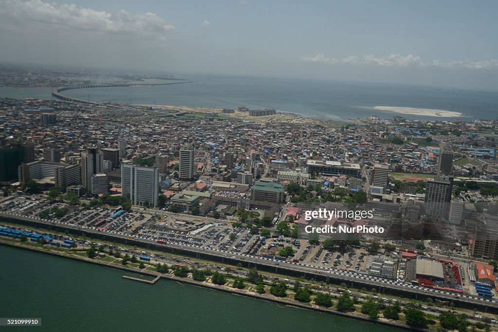 Aerial View of Lagos