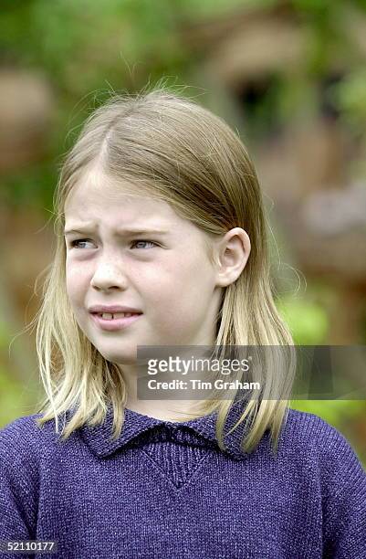 Amelia Spencer, At The Opening Of The Princess Of Wales Memorial Playground. Amelia Is The Daughter Of Earl Spencer.