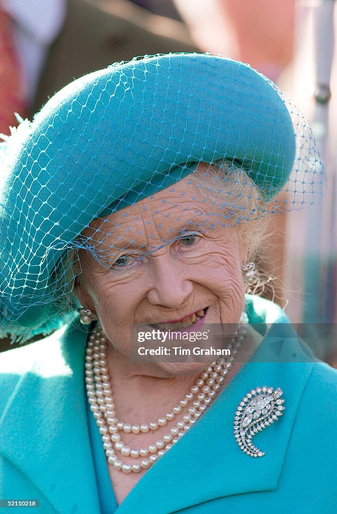 Queen Mother Smiling
