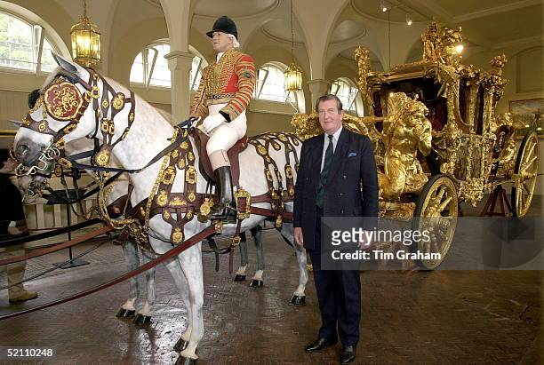 Sir Michael Parker At The Media Launch Of ' All The Queen's Horses ' - The First Major Celebration Of Her Majesty The Queen's Golden Jubilee At The...