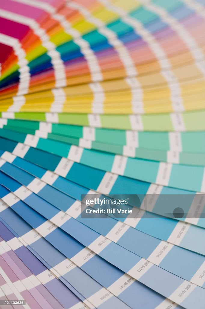 Color Sample Kit Color Samples High-Res Stock Photo - Getty Images