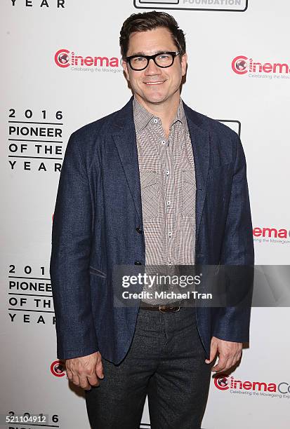 Tate Taylor attends the 2016 Will Rogers Pioneer of the Year Dinner honoring Donna Langley held at Caesars Palace during CinemaCon on April 13, 2016...