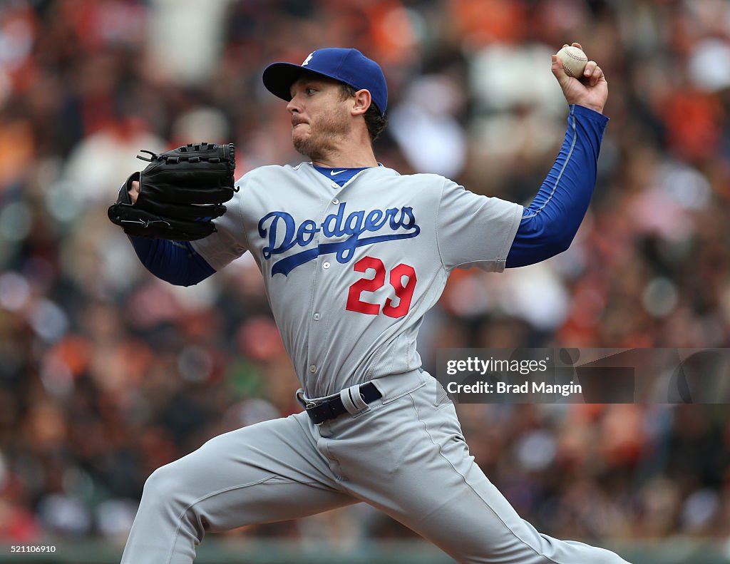 Los Angeles Dodgers v San Francisco Giants