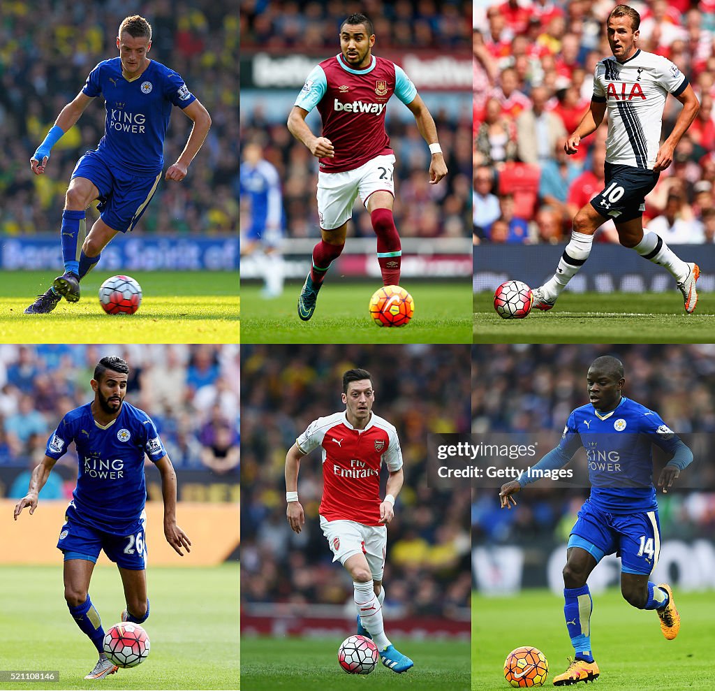 PFA Player of the Year 2015/16 Nominees