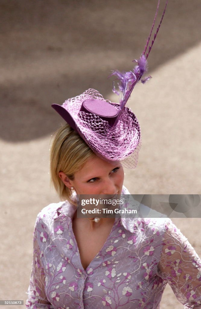 Zara Phillips Ascot Hat