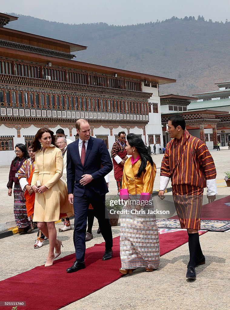 The Duke and Duchess Of Cambridge Visit India and Bhutan - Day 5