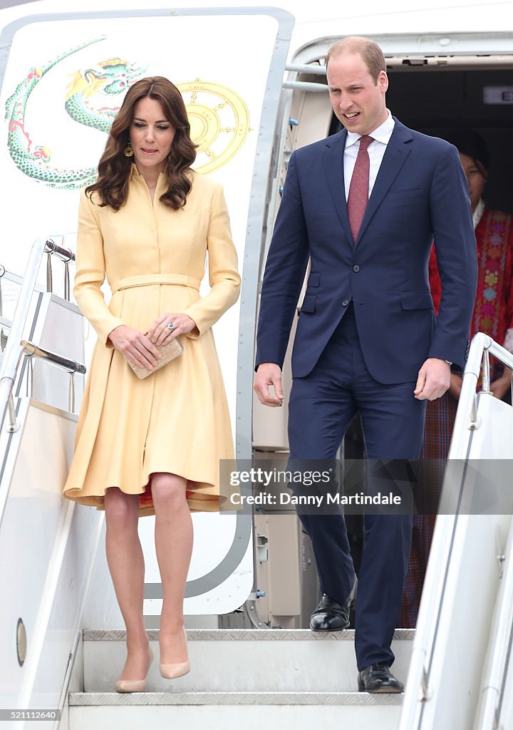 The Duke & Duchess Of Cambridge Visit India & Bhutan - Day 5