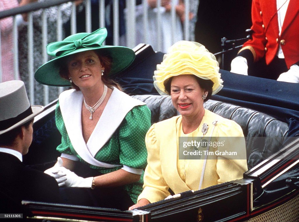 Sarah Ferguson And Princess Margaret