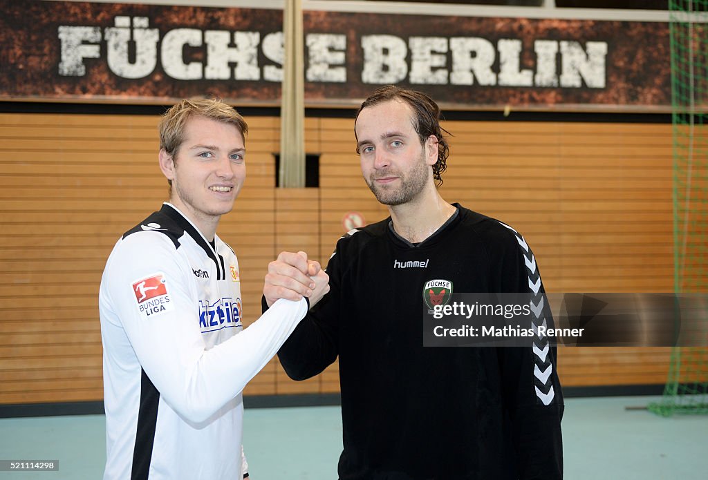 Union Berlin and Fuechse Berlin - goalkeeper training session