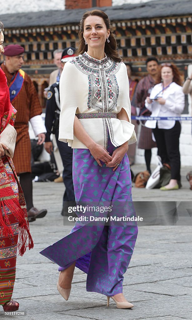 The Duke & Duchess Of Cambridge Visit India & Bhutan - Day 5