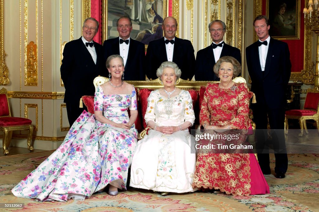 Queen And Sovereigns Of Europe