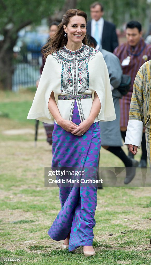 The Duke and Duchess Of Cambridge Visit India and Bhutan - Day 5