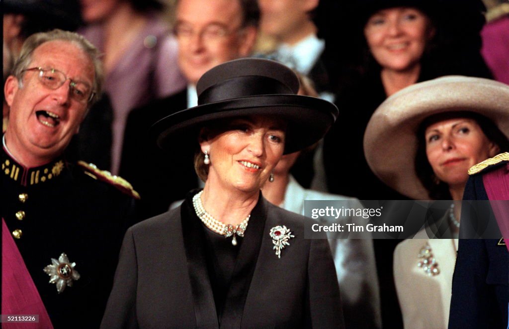 Queen Paola And King Albert Of Belgium
