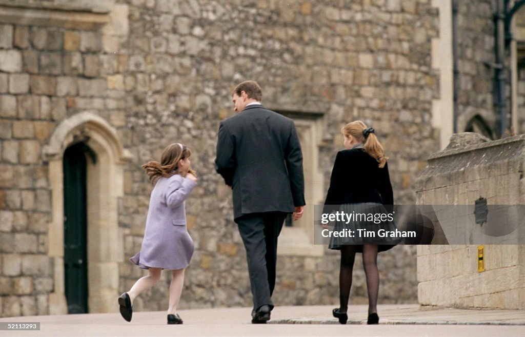 Andrew, Beatrice And Eugenie