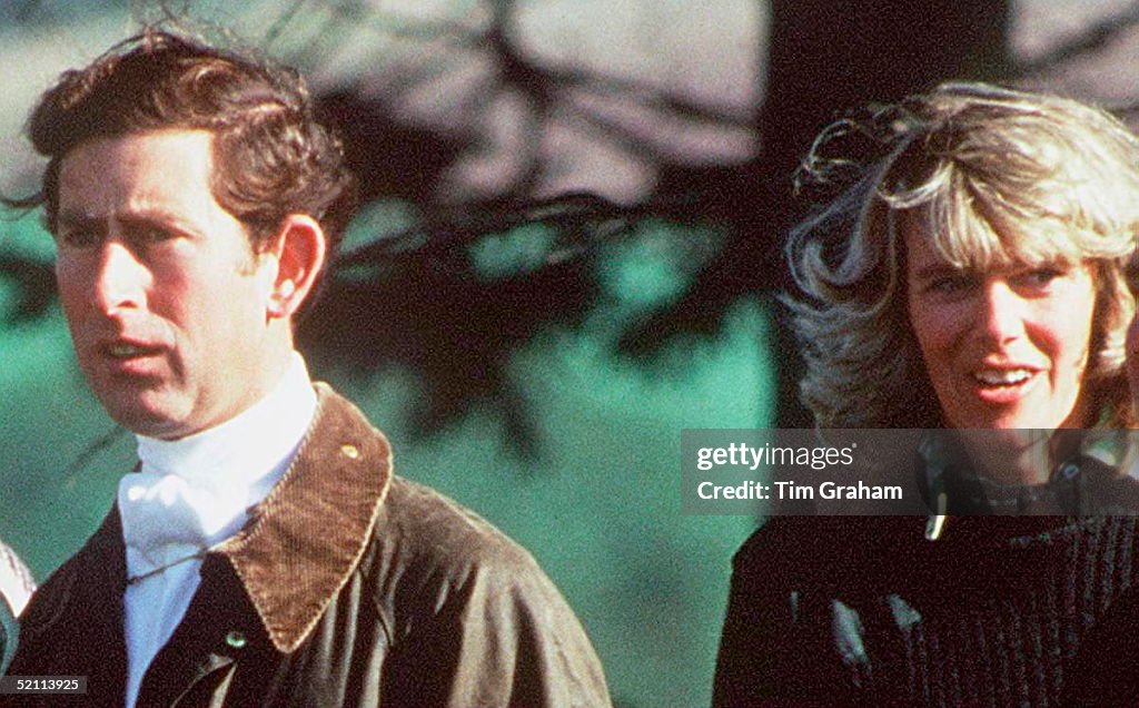 Charles And Camilla In 1979 - Special Fee Applies