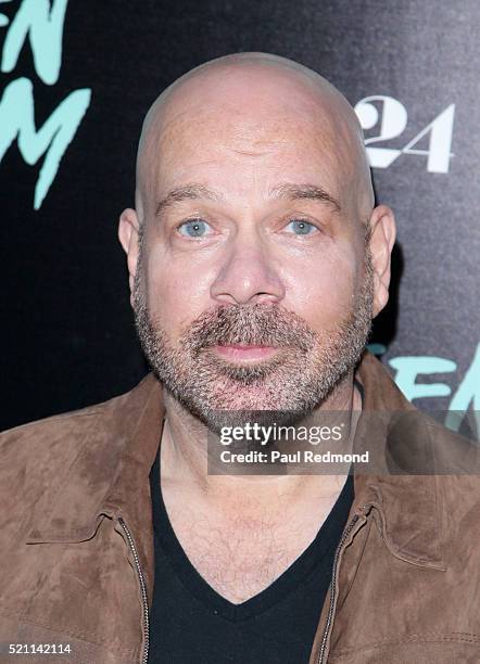 Actor Jason Stuart attends the Premiere of A24's "Green Room" at ArcLight Hollywood on April 13, 2016 in Hollywood, California.