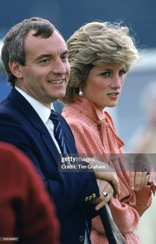 Diana And Barry Mannakee In 1985