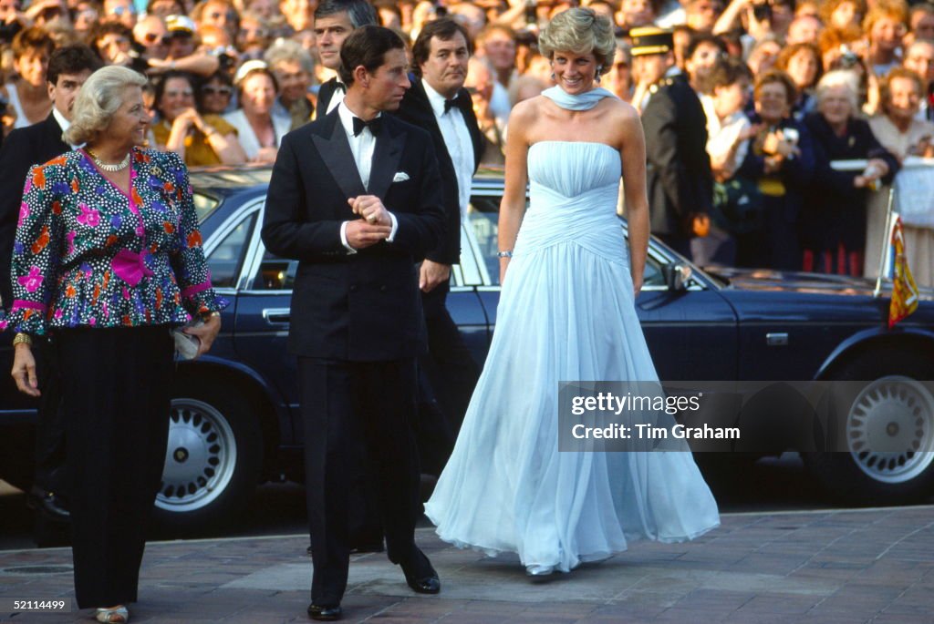 Diana And Charles In Cannes