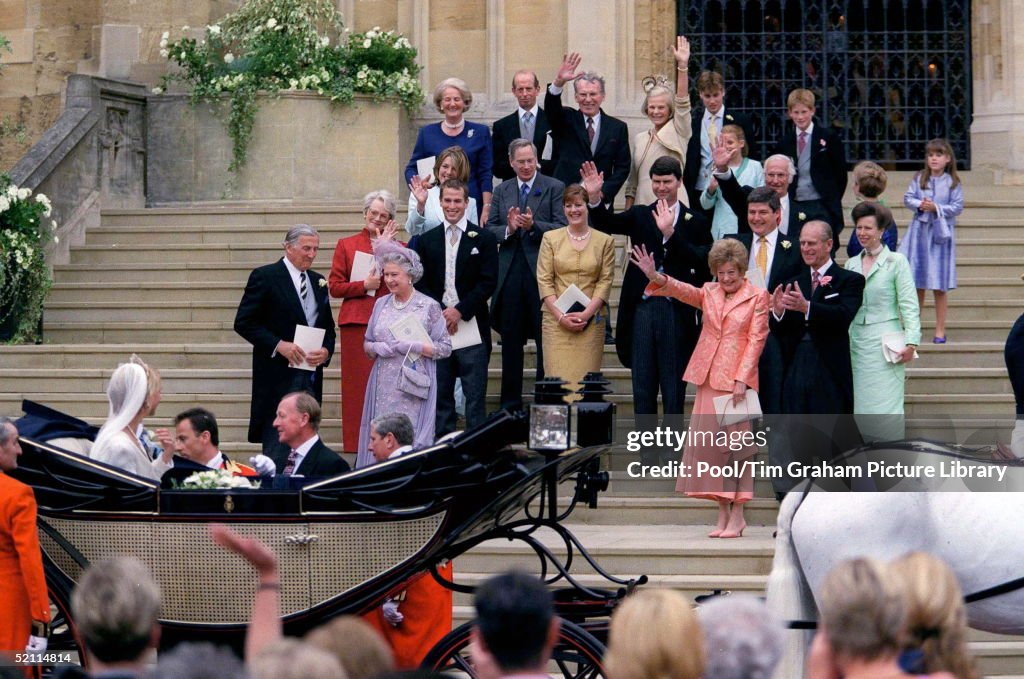 Royals At Wessex Wedding