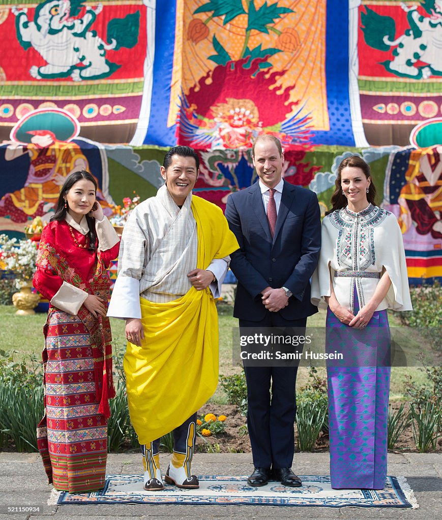 The Duke & Duchess Of Cambridge Visit India & Bhutan - Day 5