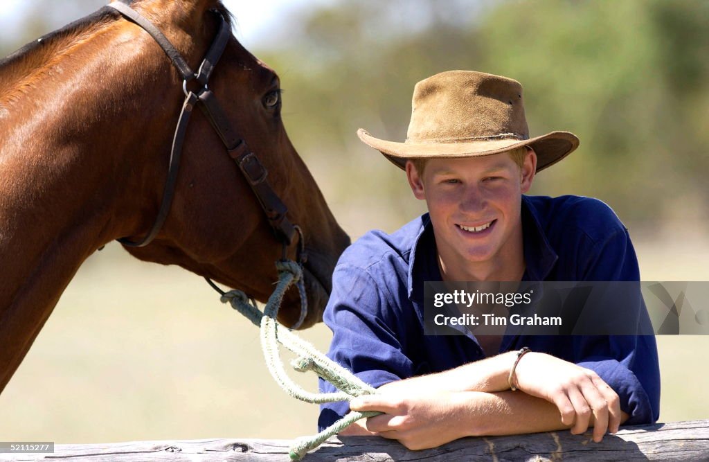 Prince Harry With Horse