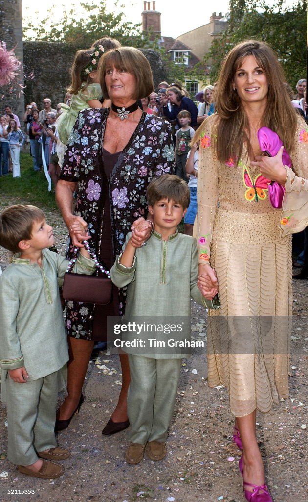 Jemima Khan With Her Sons Suleiman And Qasim And Her Mother Lady jemima-khan-with-her-sons-suleiman-and-qasim-and-her-mother-lady