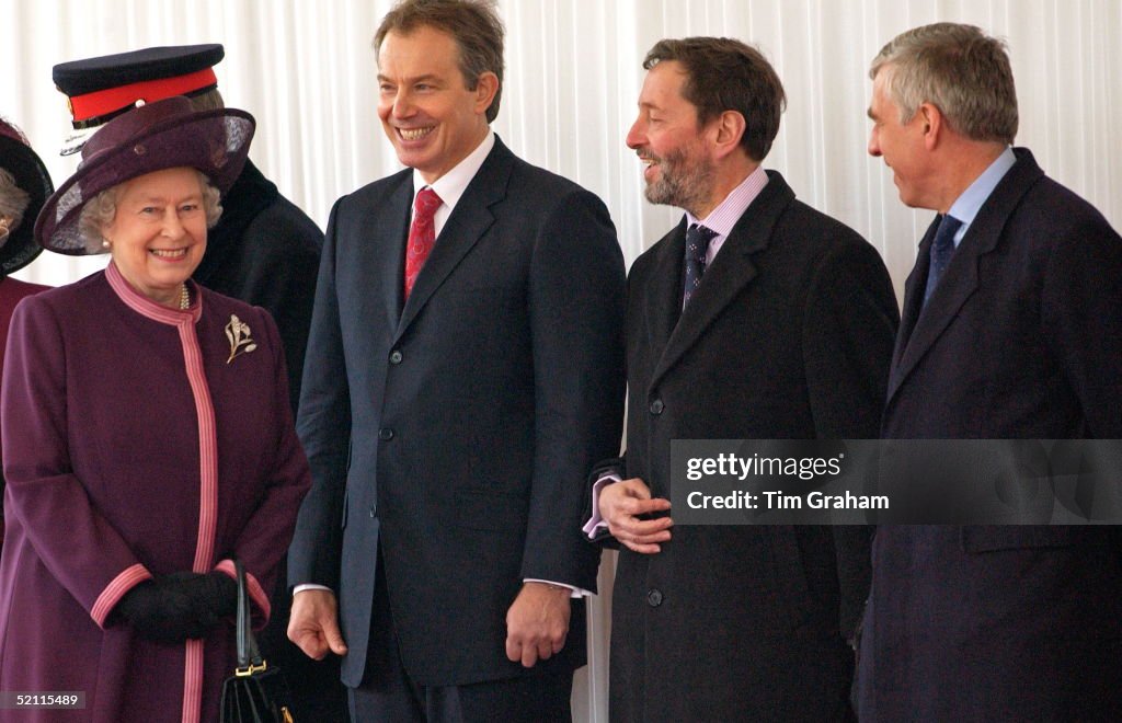 Queen And Blair And Blunkett And Straw