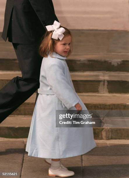 Princess Maria-olympia At The Christening Of Her Brother Konstantine Alexios