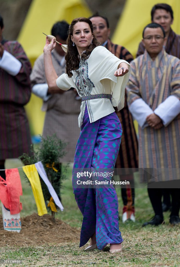 The Duke & Duchess Of Cambridge Visit India & Bhutan - Day 5