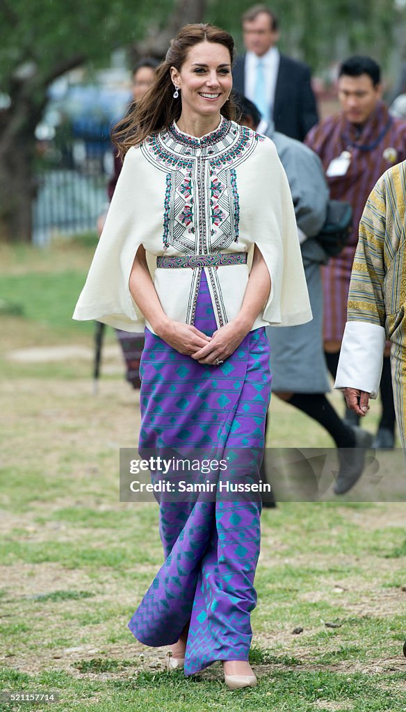 The Duke & Duchess Of Cambridge Visit India & Bhutan - Day 5