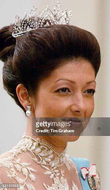 Princess Alexandra Of Denmark Attending A Reception At The Christiansborg Palace To Celebrate The Forthcoming Marriage Of The Crown Prince Of...